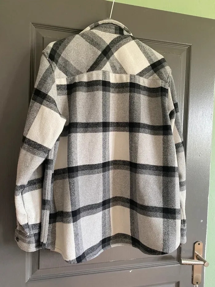 Surchemise épaisse à carreaux Pull & Bear M - photo numéro 5