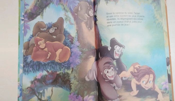 Tarzan et les jeux de la jungle - Collection Mickey club du livre - photo numéro 5