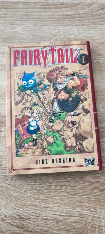 Fairy tail tome 1 manga