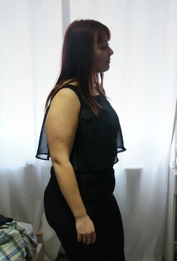 Joli haut fluide léger noir - Dressing trié par tailles