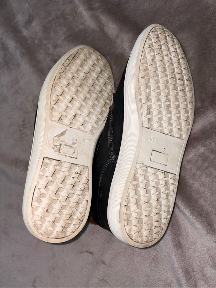 Chaussures montantes homme taille 40. Denim side en très bon état. - photo numéro 5