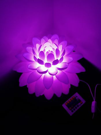 Lampe Dahlia LED RGB