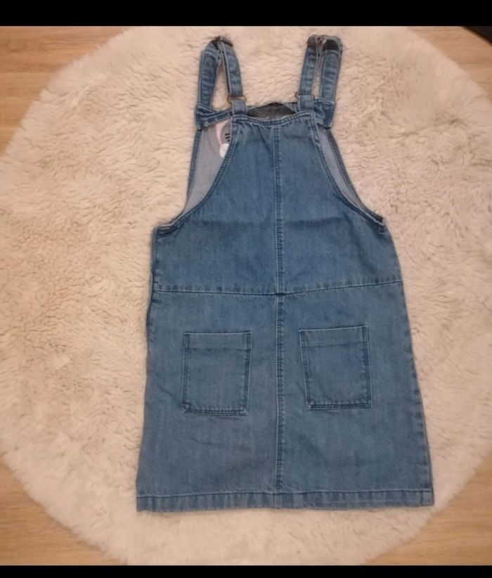 Robe salopette en jean 8 ans - photo numéro 6