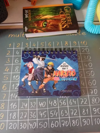 Calendrier Naruto Shippuden
