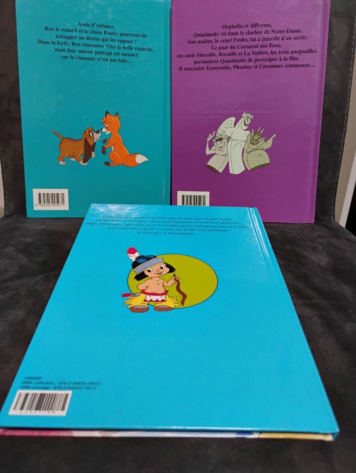 Lot de 3 livres Disney - photo numéro 2