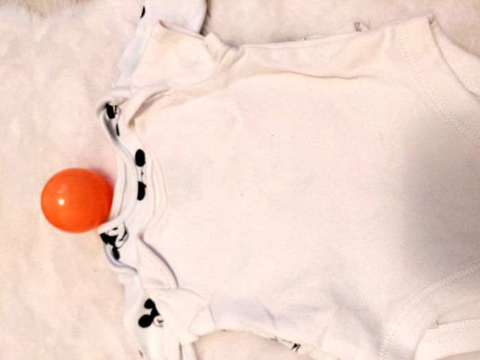 Lot de 3 bodies 0-3 mois. - photo numéro 4