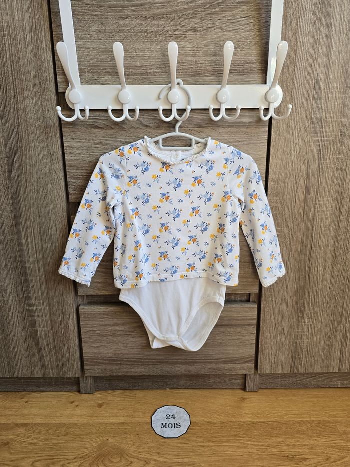 Vêtement Bébé Fille - Ensemble Robe, Gilet, Body - Sergent Major - 24 mois 86 - photo numéro 2