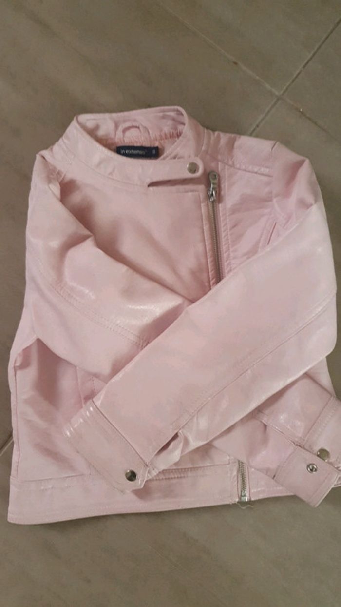 Veste faux cuir - photo numéro 4