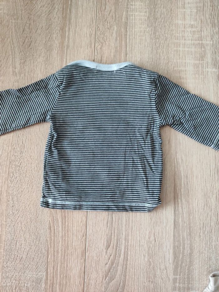 Lot 4 Tee shirt ML Kiabi - photo numéro 11