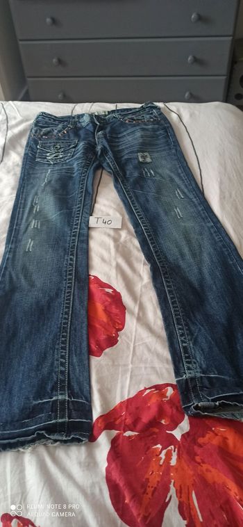 3 jeans bootcut t. 40