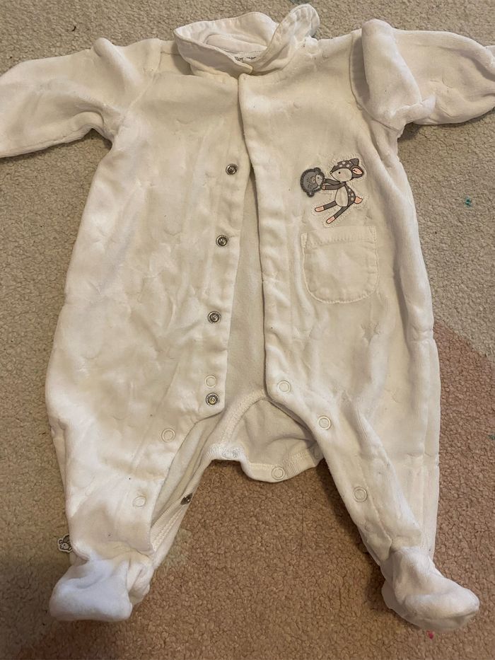 Grenouillère sergent major 1 mois