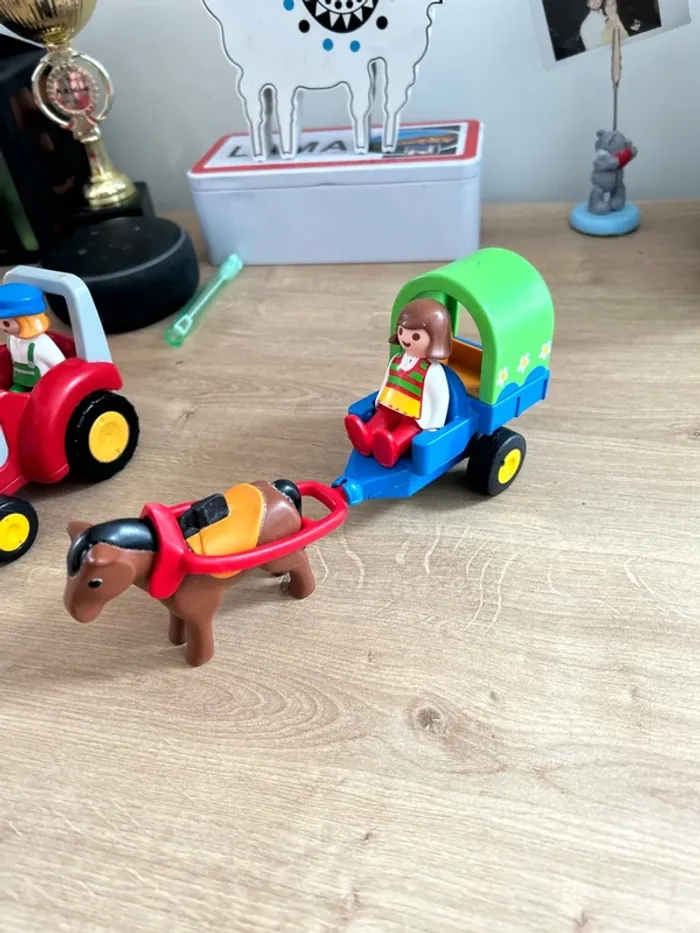 Playmobil 123 6779 Chariot avec poney - photo numéro 2