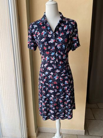 Robe à fleurs marine EDC 40
