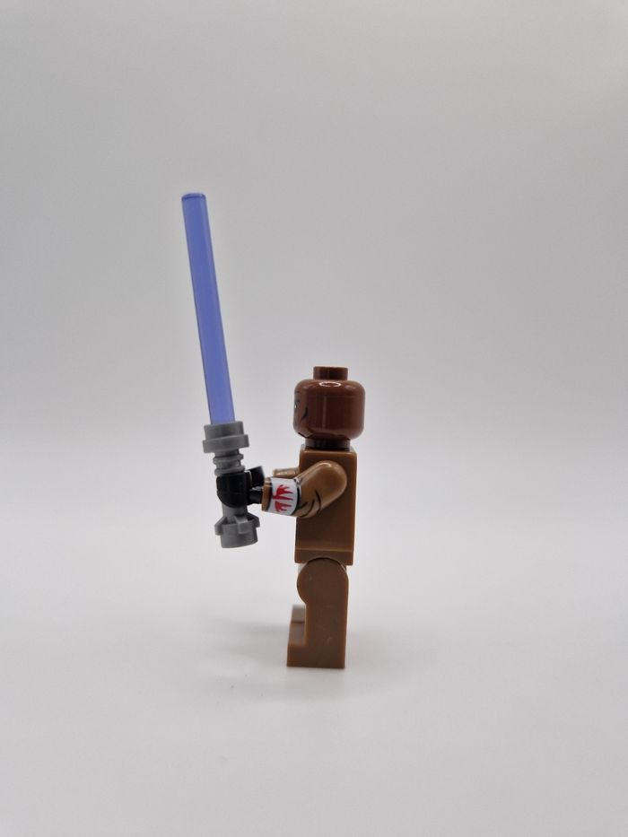 Figurine type lego Jedi Windu star wars - photo numéro 2