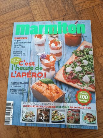 Marmiton mai juin 2015 apéro