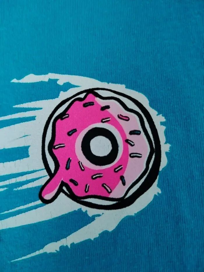 T-shirt Homer Simpson Donuts XL - photo numéro 4