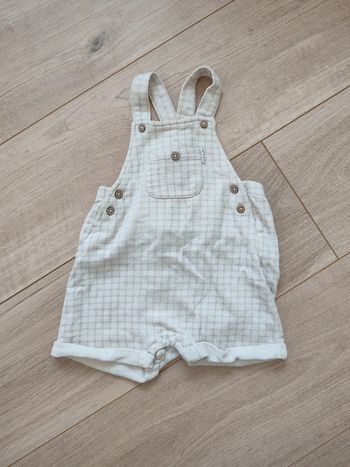 Salopette a carreaux 18 mois