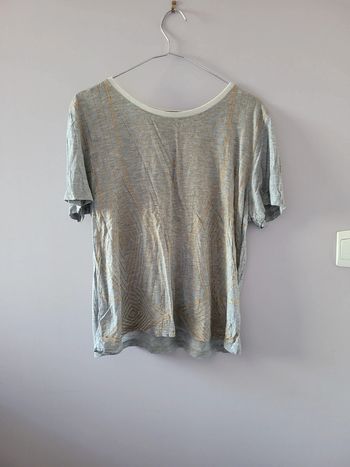 T-shirt gris et doré taille M Women Only