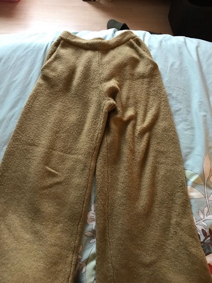 Pantalon large lainage - Zara - 10 ans