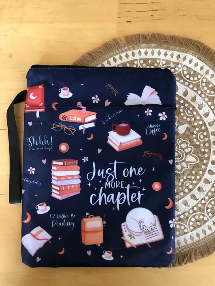 Pochettes livres/liseuse - just one more chapter 📚 🐈