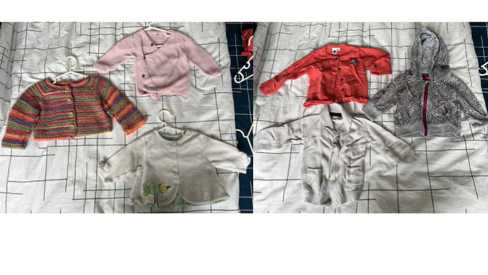 lot de vêtements taille 6 mois - 63 pieces - photo numéro 2