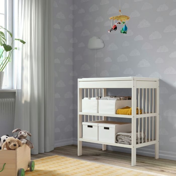 Table à langer IKEA Gulliver en bois blanc - photo numéro 6