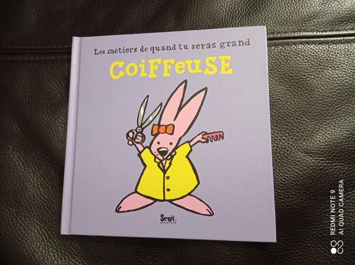 Livre enfant Coiffeuse, éditions seuil Jeunesse
