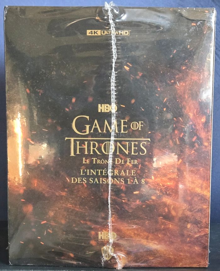 Coffret Game of Thrones Intégrale Blu-Ray 4k Ultra Hd (Saisons 1 à 8) neuf sous Blister - photo numéro 3
