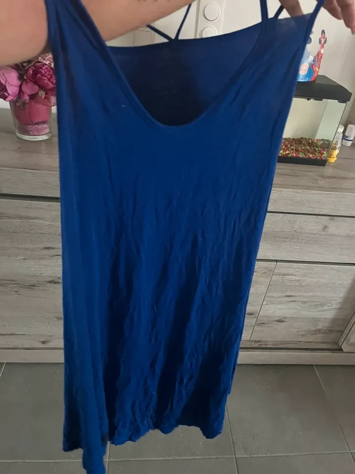 🌟 Robe fluide bleu marine 🌟 - photo numéro 2