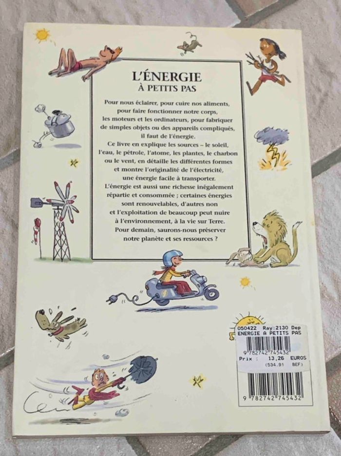 L'énergie à petits pas - Actes Sud Junior - photo numéro 2