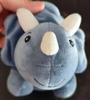 Mignonne Peluche Dinosaure Tricératops