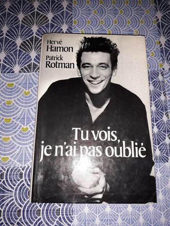 Livre Tu Vois je n'ai pas Oublié