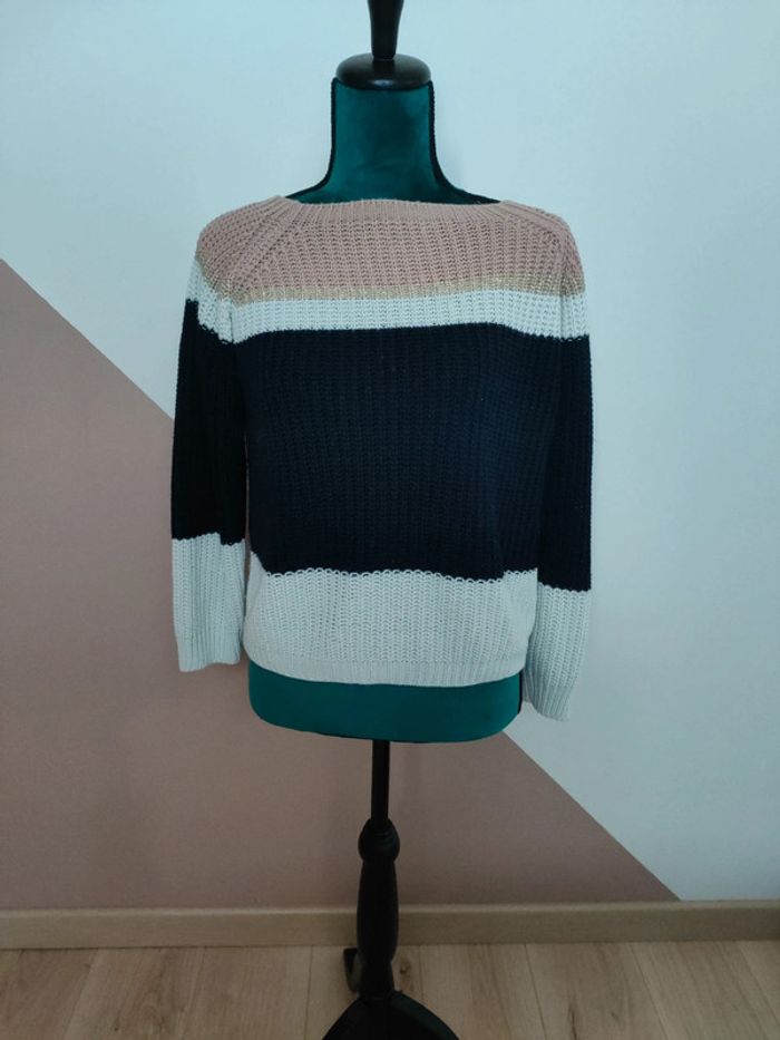 Pull rayé