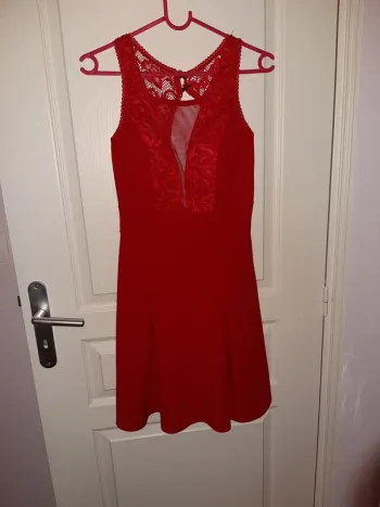 Robe dos goutte