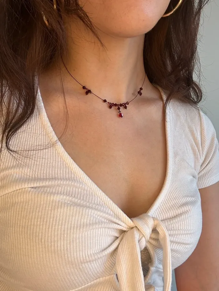 Collier vintage y2k années 90 neuf dead stock - photo numéro 5