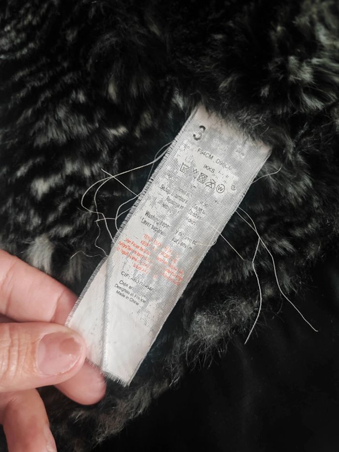 Manteau fourré mixte garçon/fille IKKS 3 ans (78) - photo numéro 3