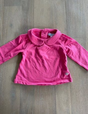 Col roulé bébé fille