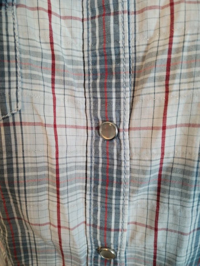 Chemise à carreaux Esprit taille 34 - photo numéro 3