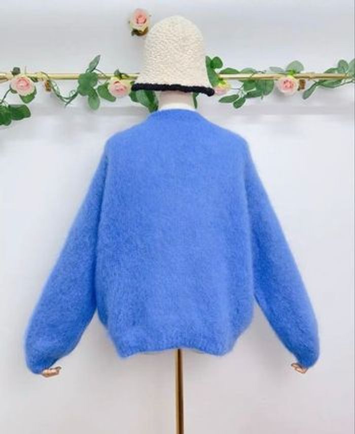 Gilet à manches longues en kid mohair - photo numéro 2