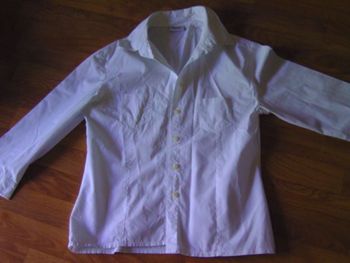 Chemise PIMKIE blanche 2 poches taille 40 TBE