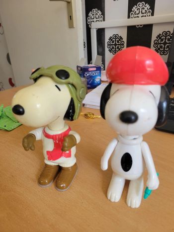 lot de 2 figurines Snoopy