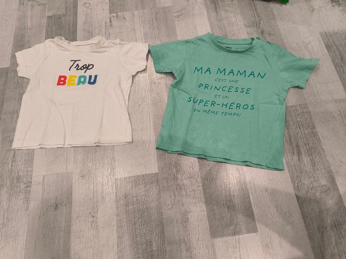 Lot tee shirts - photo numéro 2