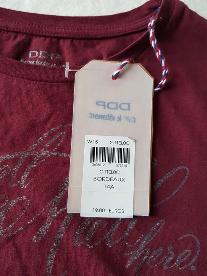 T shirt neuf 14 ans DDP - photo numéro 2