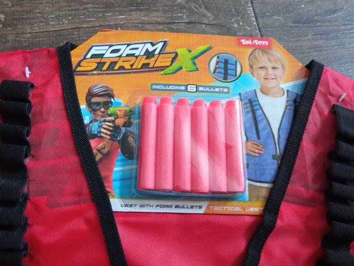 Pistolet Nerf avec veste - photo numéro 4