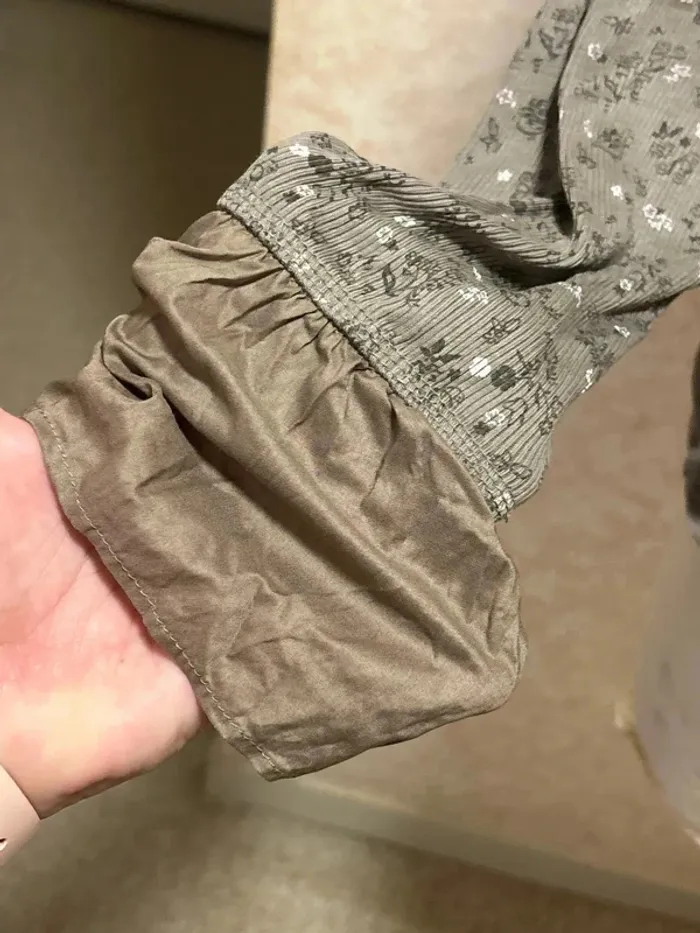 Blouse manche longue taille 5 marque terre de marins - photo numéro 3