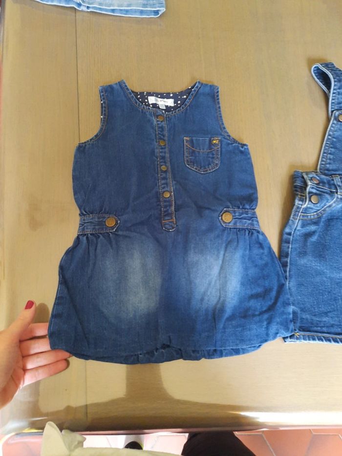 Lot robes jeans - photo numéro 2