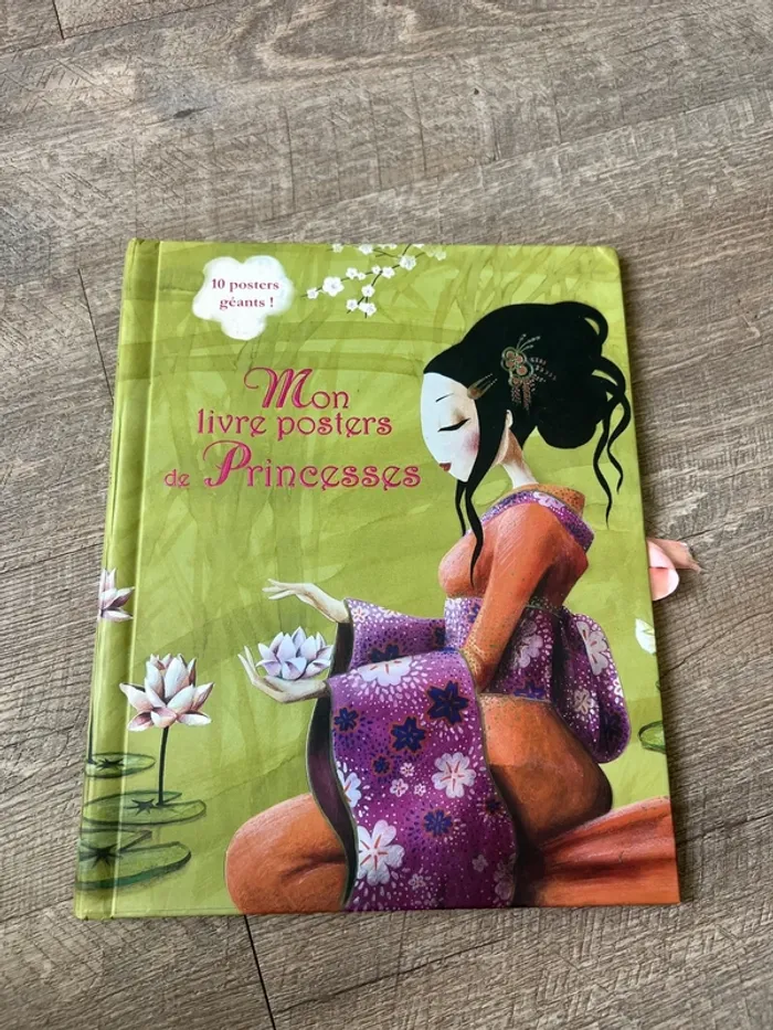 Livre mon posters de princesses