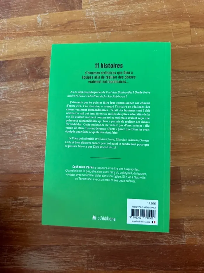 Livre forts 11 récit ordinaire, que Dieu a équipé de sa puissance, puissance extraordinaire - photo numéro 3