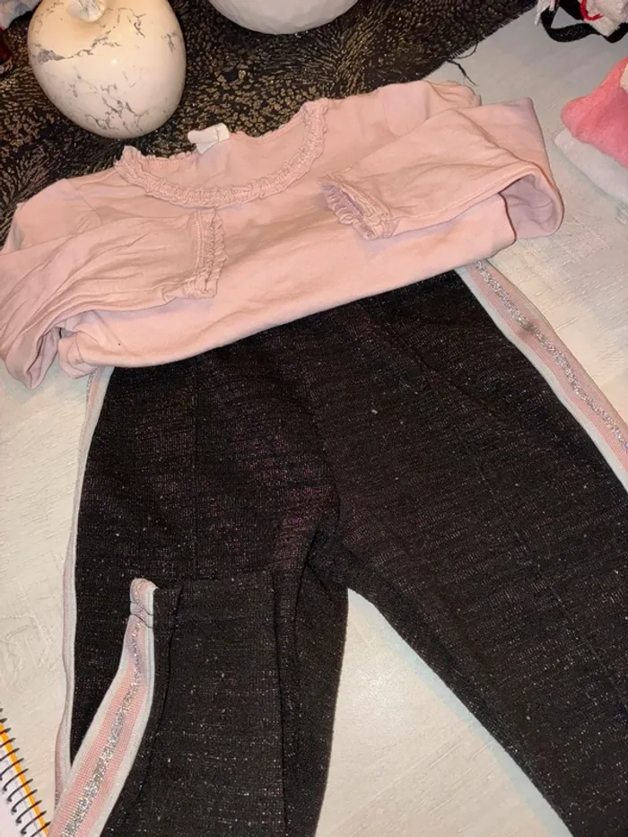 T-shirt longue manche + pantalon
