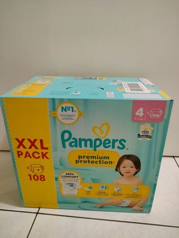 Pampers Couches taille 4